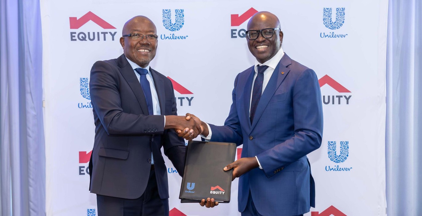 Moses Nyabanda and Luck Ochieng. PHOTO/EQUITY